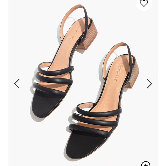 Madewell Shoes - New Madewell 8.5 Addie black leather strap sandals